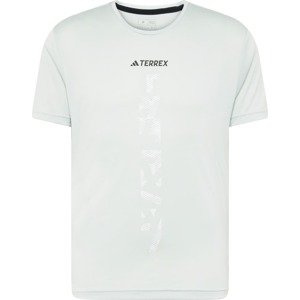 ADIDAS TERREX Funkční tričko 'Agravic' světle šedá / černá