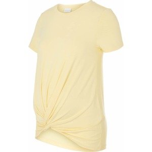 MAMALICIOUS Tričko 'Macy' světle žlutá