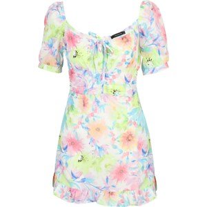 Trendyol Petite Letní šaty tyrkysová / kiwi / oranžová / pink