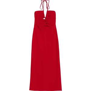 Bershka Letní šaty červená
