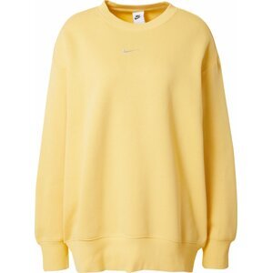 Nike Sportswear Mikina světle žlutá