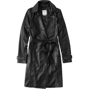 Abercrombie & Fitch Přechodný kabát černá