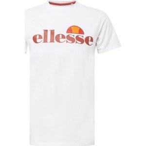 ELLESSE Funkční tričko 'Selvettet' oranžová / tmavě červená / bílá