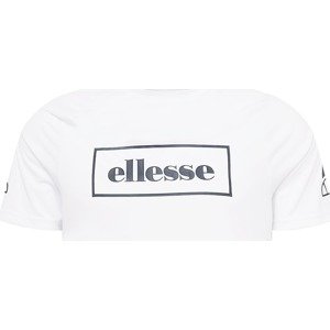 ELLESSE Funkční tričko 'Zolari' černá / bílá