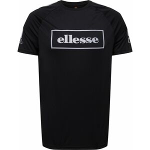 ELLESSE Funkční tričko 'Zolari' světle šedá / černá