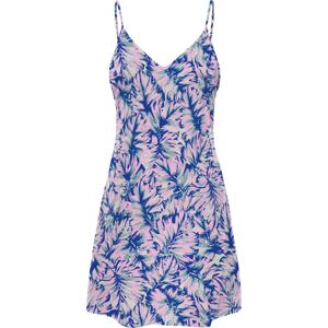 ONLY Letní šaty 'Nova' modrá / fialová / lenvandulová