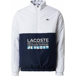 Lacoste Sport Sportovní bunda modrá / marine modrá / zelená / bílá