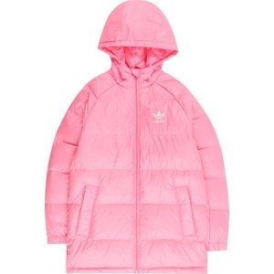 ADIDAS ORIGINALS Přechodná bunda růžová / bílá