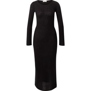 AMERICAN VINTAGE Úpletové šaty 'XINOW' černá