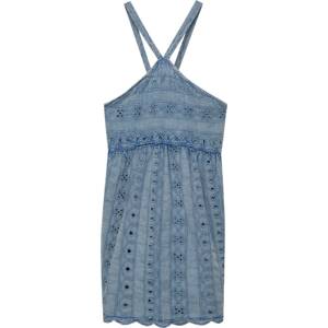 Pull&Bear Letní šaty chladná modrá