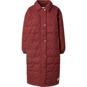 AMERICAN VINTAGE Přechodný kabát 'FIBCITY' pastelově červená