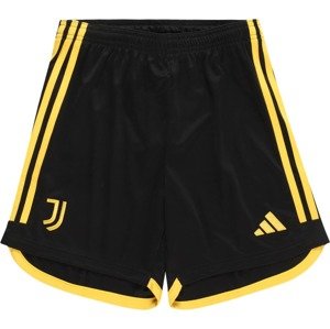 ADIDAS PERFORMANCE Sportovní kalhoty 'Juventus Turin 23/24' žlutá / černá