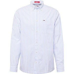 Tommy Jeans Košile námořnická modř / světlemodrá / jasně červená / bílá
