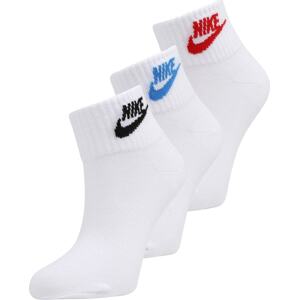 Nike Sportswear Ťapky modrá / červená / černá / bílá