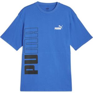 PUMA Funkční tričko 'POWER' modrá / černá / bílá