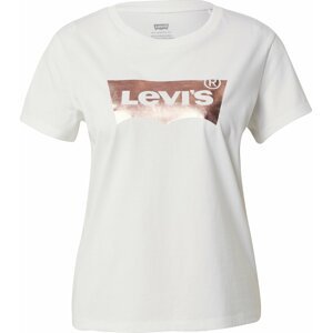 LEVI'S Tričko růžově zlatá / přírodní bílá