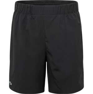 Lacoste Sport Sportovní kalhoty šedá / trávově zelená / jasně červená / černá
