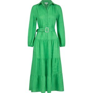mint & mia Košilové šaty trávově zelená