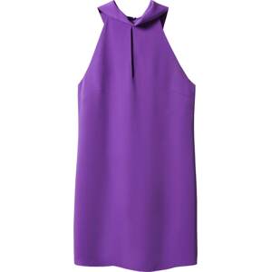 MANGO Koktejlové šaty 'CHARLOT' světle fialová
