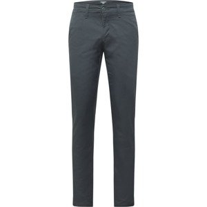 Carhartt WIP Chino kalhoty 'Sid' tmavě šedá / bílá