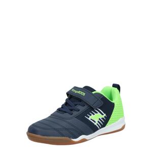 KangaROOS Sportovní boty 'Super Court EV' námořnická modř / limetková / bílá