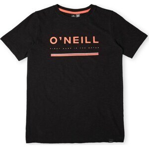 O'NEILL Tričko 'Sunset' pastelově oranžová / rubínově červená / černá / bílá