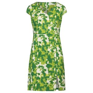 mint & mia Letní šaty zelená / kiwi / bílá