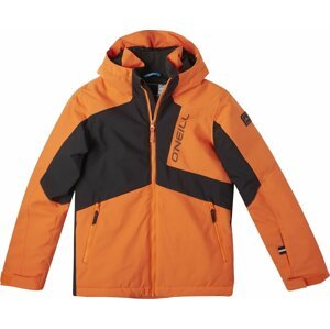 O'NEILL Outdoorová bunda oranžová / černá