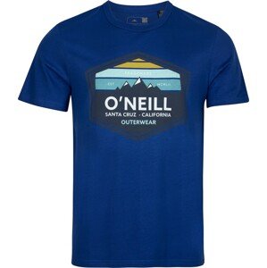 O'NEILL Tričko 'Horizon' námořnická modř / noční modrá / světlemodrá / žlutá / bílá