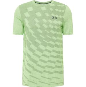 UNDER ARMOUR Funkční tričko 'Radial' šedá / světle zelená