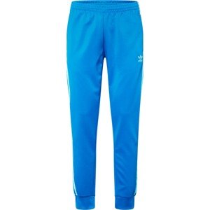 ADIDAS ORIGINALS Kalhoty azurová modrá / bílá
