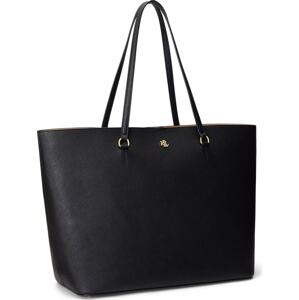 Lauren Ralph Lauren Nákupní taška 'KARLY' zlatá / černá