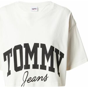 Tommy Jeans Oversized tričko noční modrá / červená / černá / bílá