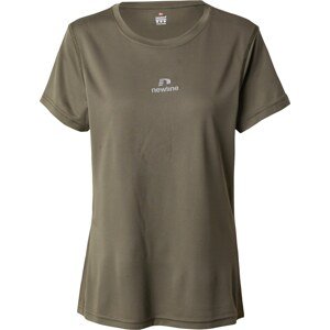 Newline Funkční tričko 'BEAT' šedá / olivová