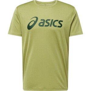 ASICS Funkční tričko olivová / tmavě zelená