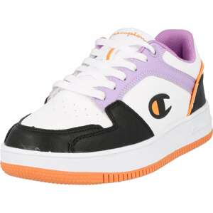 Champion Authentic Athletic Apparel Sneaker 'REBOUND 2.0' fialová / oranžová / černá / bílá