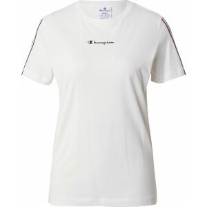 Champion Authentic Athletic Apparel T-Shirt černá / bílá