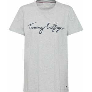 Tričko 'Heritage' Tommy Hilfiger námořnická modř / šedý melír