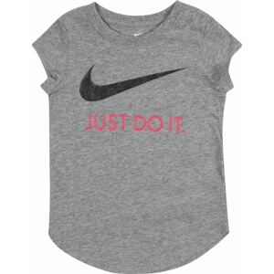 Tričko Nike Sportswear šedý melír