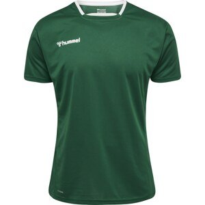 Funkční tričko Hummel šedá / zelená / černá / bílá
