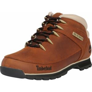Šněrovací boty Timberland krémová / karamelová / černá