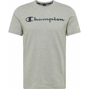 Tričko Champion Authentic Athletic Apparel námořnická modř / šedá