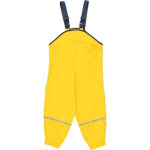 Funkční kalhoty PLAYSHOES marine modrá / svítivě žlutá / světle šedá
