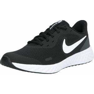 Sportovní boty 'Revolution 5' Nike černá / bílá