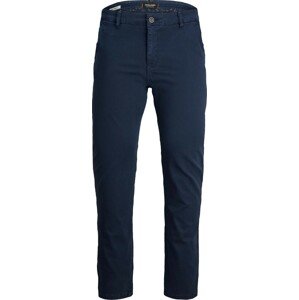 Chino kalhoty 'Marco Fred' jack & jones námořnická modř