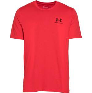 Funkční tričko Under Armour červená / černá