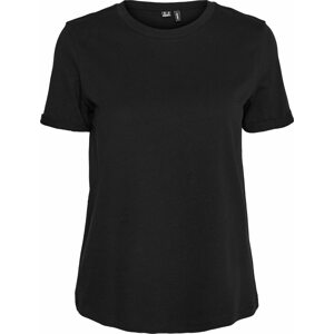 Tričko 'PAULA' Vero Moda černá