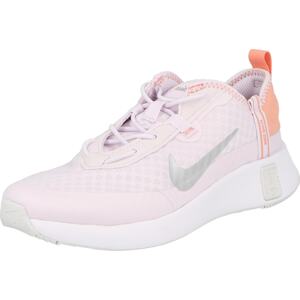 Tenisky 'Reposto' Nike Sportswear stříbrně šedá / broskvová / pastelově růžová