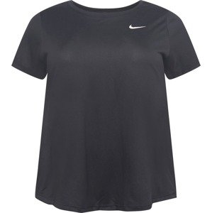 Funkční tričko 'Legend' Nike černá / bílá