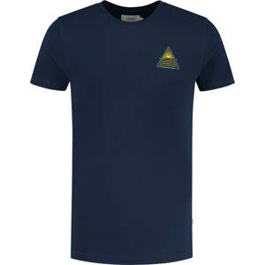 Tričko Shiwi světlemodrá / tmavě modrá / žlutá